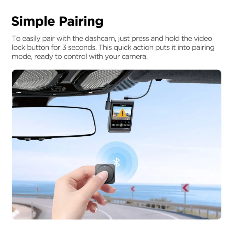 VIOFO BTR200 Wireless Bluetooth Remote Control (Updated Version)