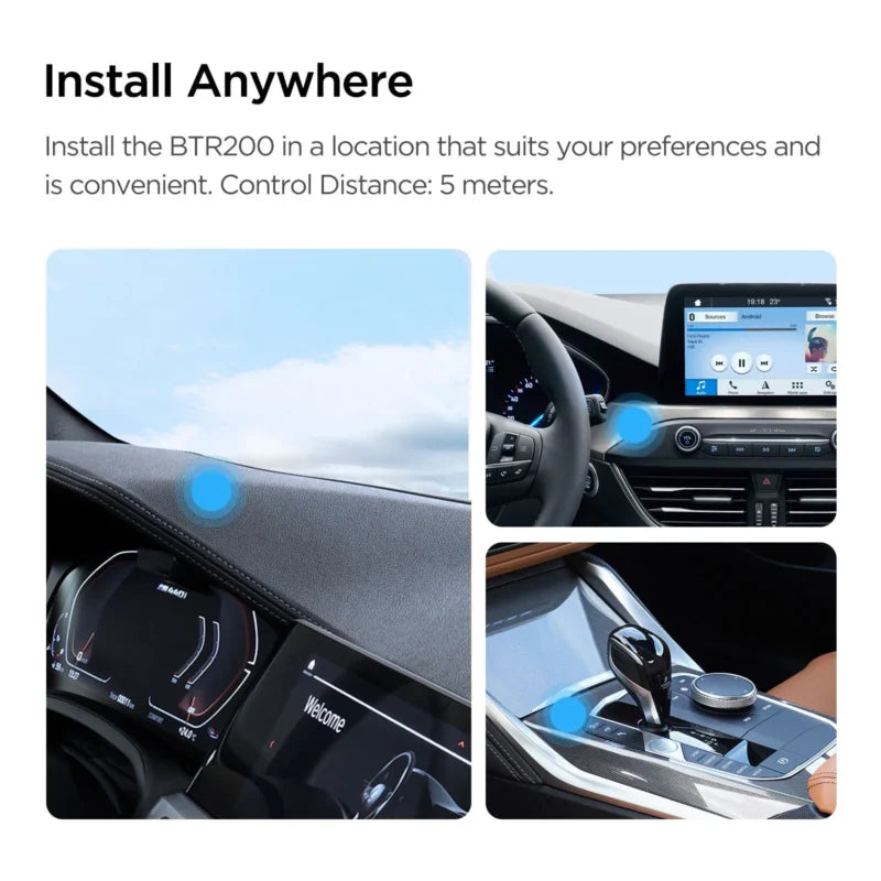 VIOFO BTR200 Wireless Bluetooth Remote Control (Updated Version)