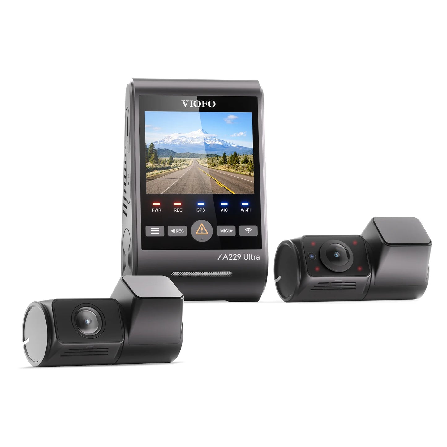 VIOFO A229 Ultra 3CH 4K - 3-Channel Dash Cam