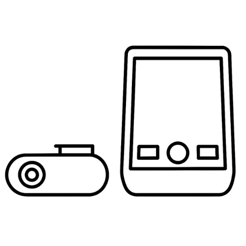 2 Channel Installation (Front and Rear Cameras)