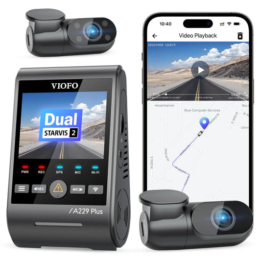 VIOFO A229 Plus 3-Channel Dash Cam