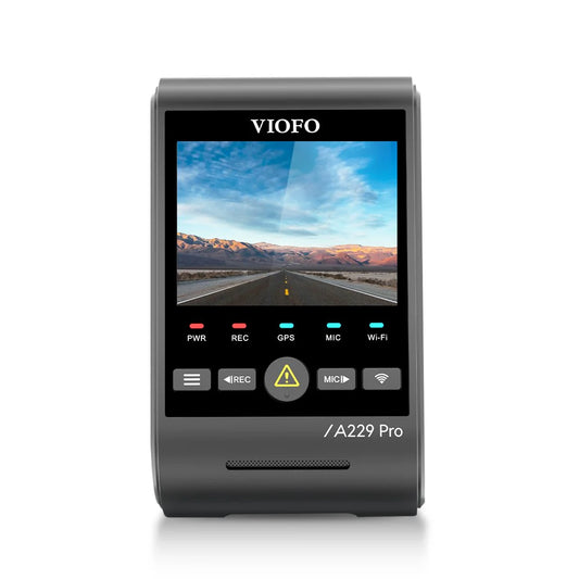 VIOFO A229 PRO 4K HDR 1-Channel Dashcam