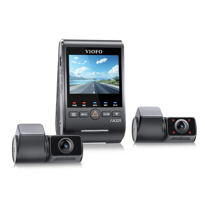 VIOFO A329S 3CH 3-Channel Dash Cam