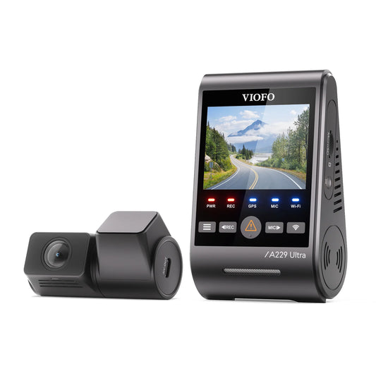 VIOFO A229 Ultra 2CH 4K - 2-Channel Dash Cam