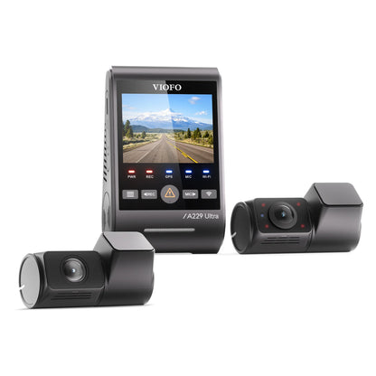 VIOFO A229 Ultra 3CH 4K - 3-Channel Dash Cam