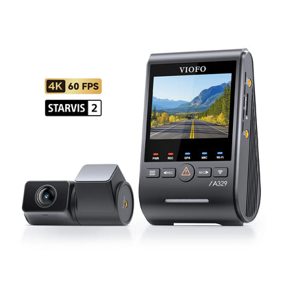 VIOFO A329S 2CH 2-Channel Dash Cam
