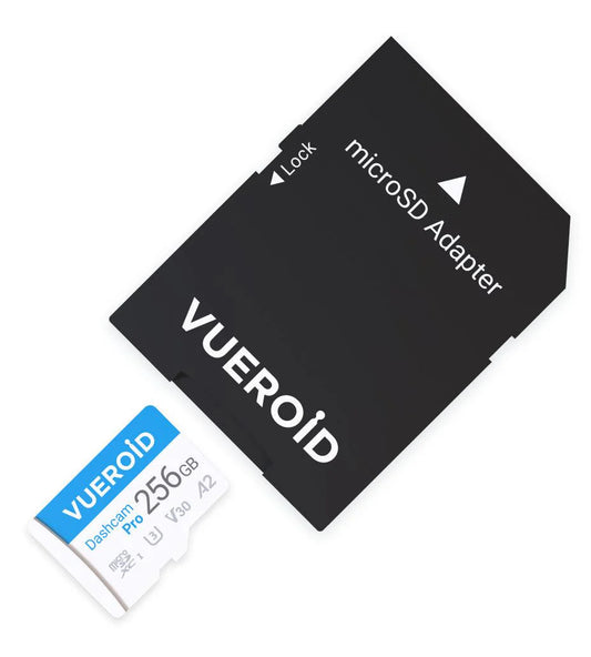 Vueroid 256GB Dashcam Pro SD Card for S1