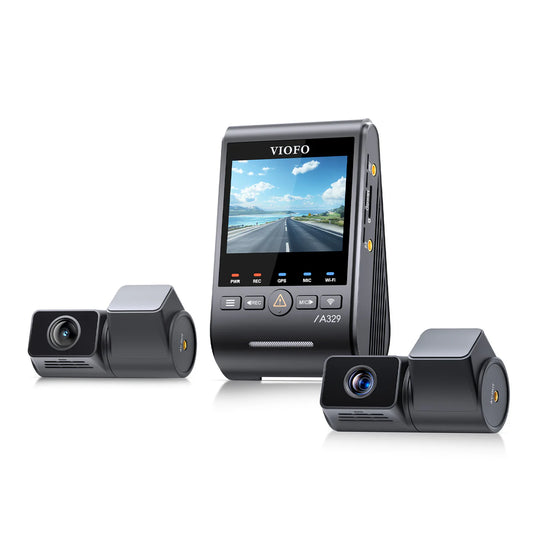 VIOFO A329T 3CH 4K  - 3-Channel Dash Cam