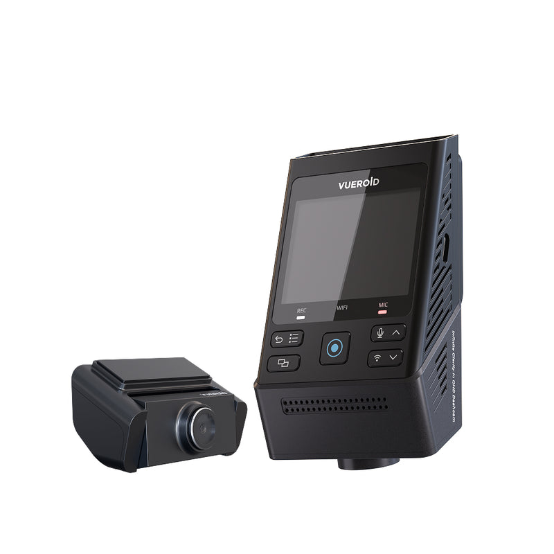 Vueroid S1 QHD Infinite 2-Channel Dash Cam (w/ hardwire kit)