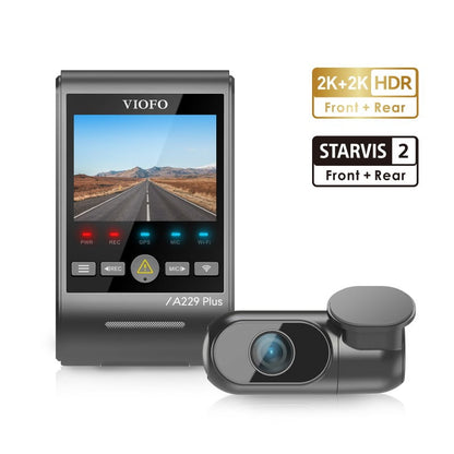 VIOFO A229 Plus 2-Channel Dash Cam
