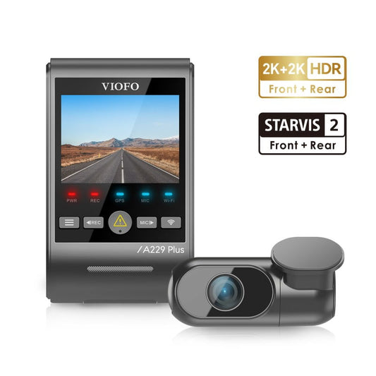 VIOFO A229 Plus 2-Channel Dash Cam