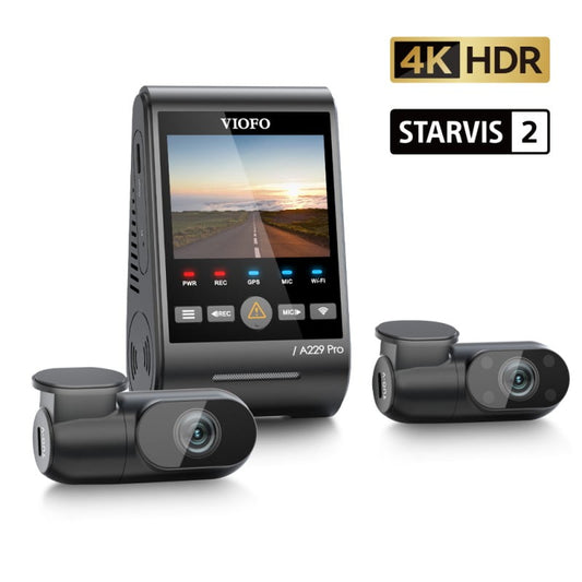 VIOFO A229 PRO 3-Channel Dash Cam