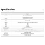 Vueroid D22 4K 2-Channel specifications
